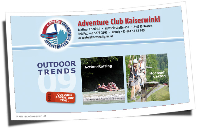 Homepage Adventure Club