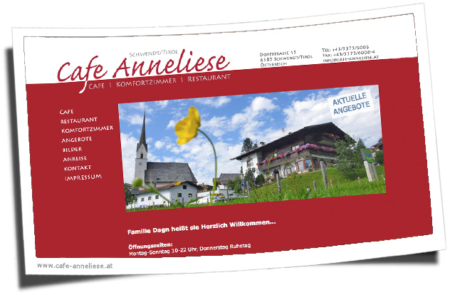 Homepage Cafe Anneliese